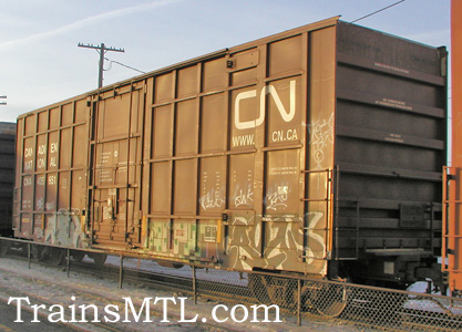 Car/wagon CNA405651 right side / coté droite
